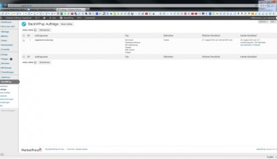 WordPress Datensicherung mit Plugin BackWPup