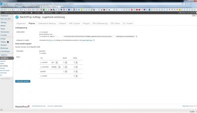 WordPress Datensicherung Plugin BackWPup